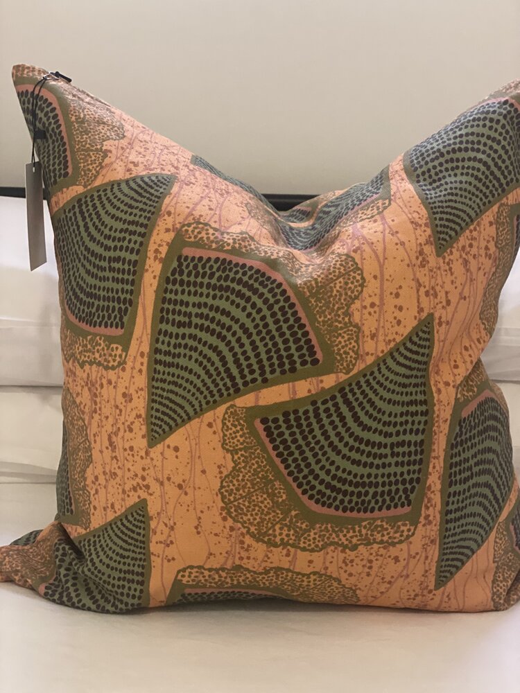 Ankara Linen Pillow