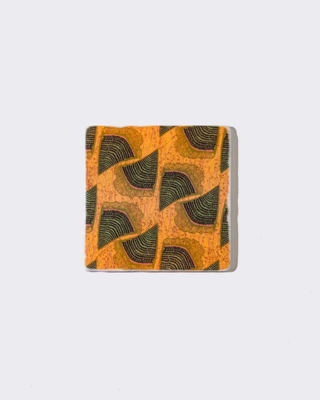 Tumbled Ankara Coaster