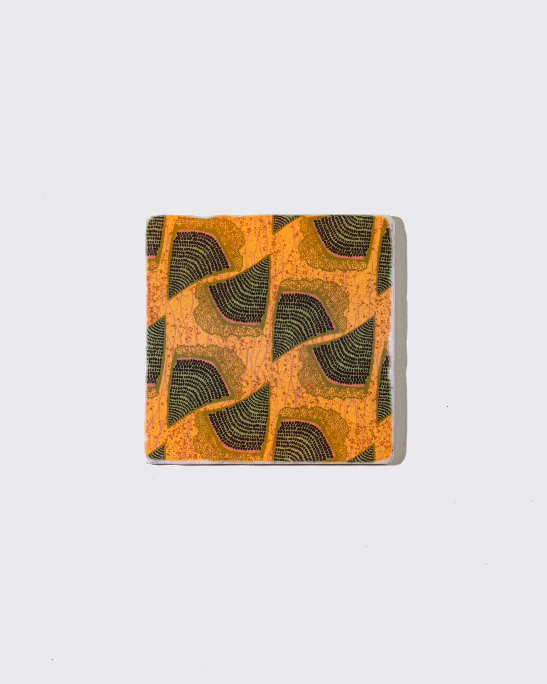 Tumbled Ankara Coaster