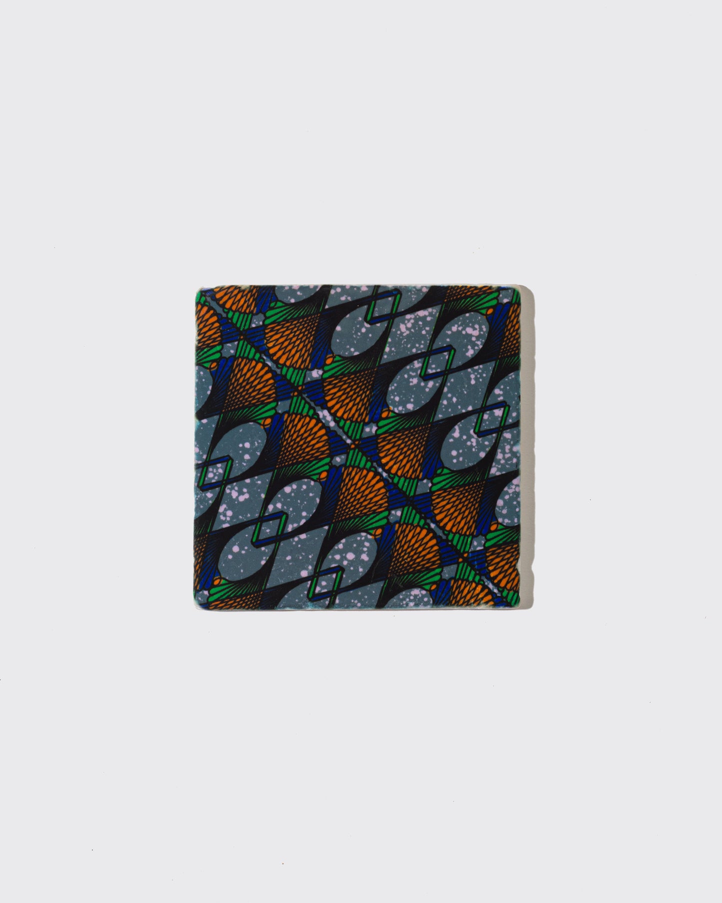 Tumbled Ankara Coaster