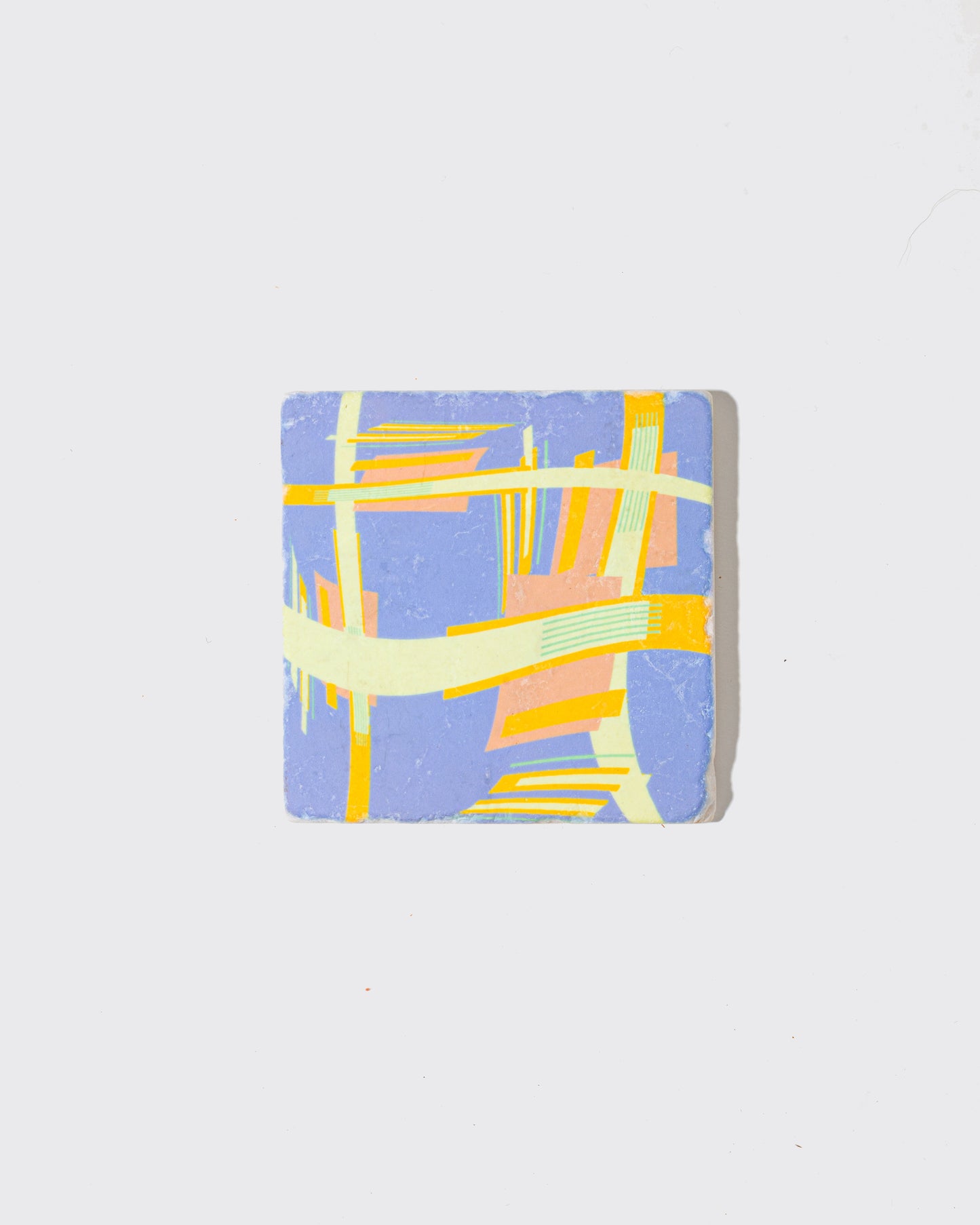 Tumbled Ankara Coaster