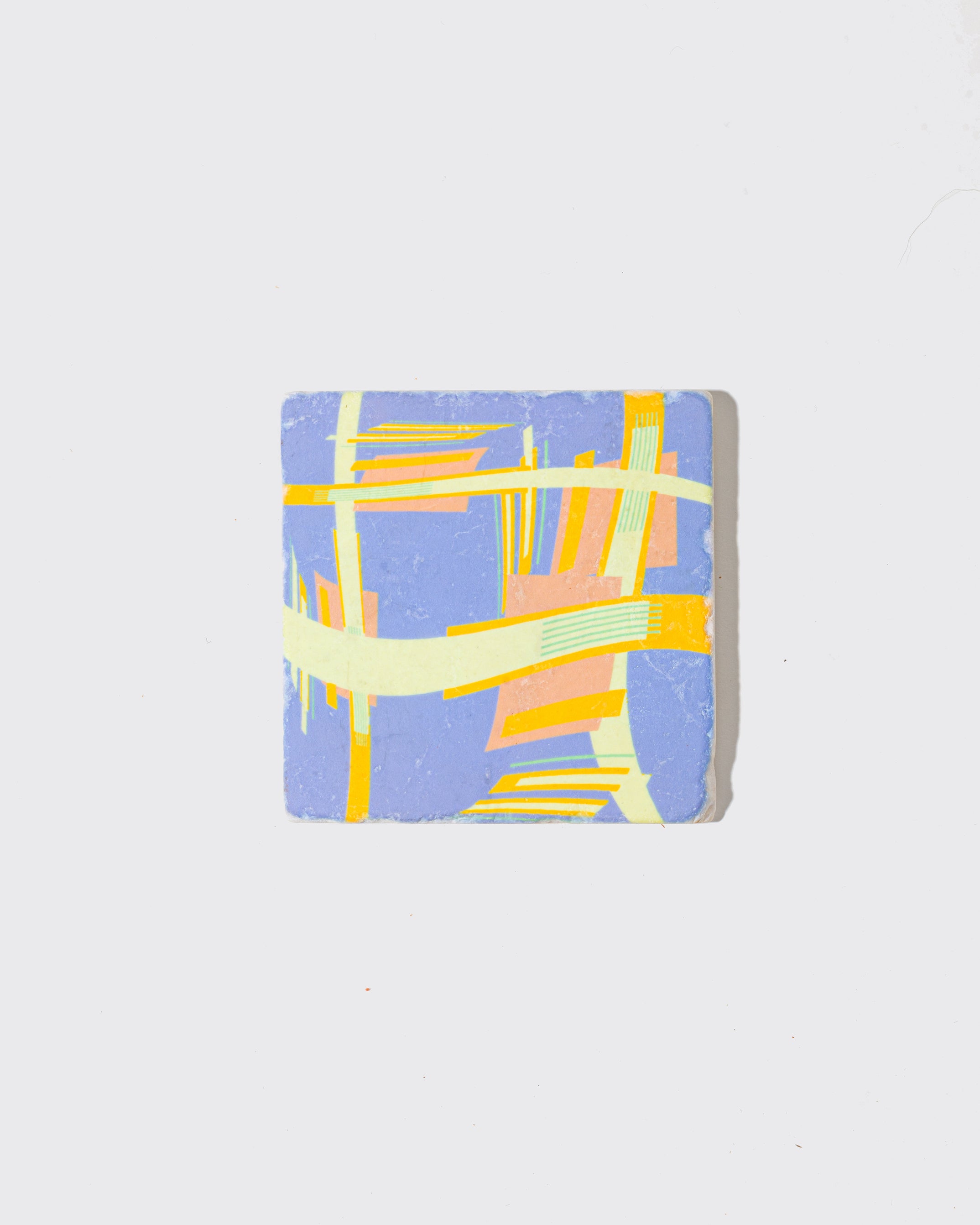 Tumbled Ankara Coaster