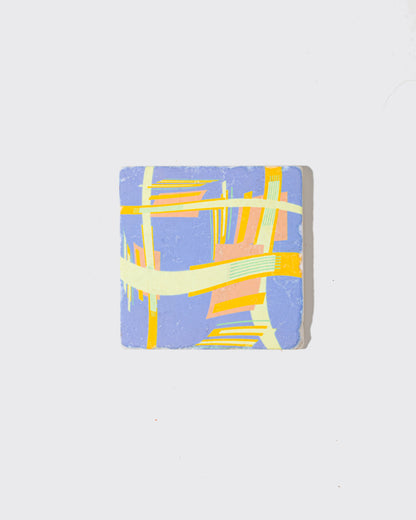 Tumbled Ankara Coaster